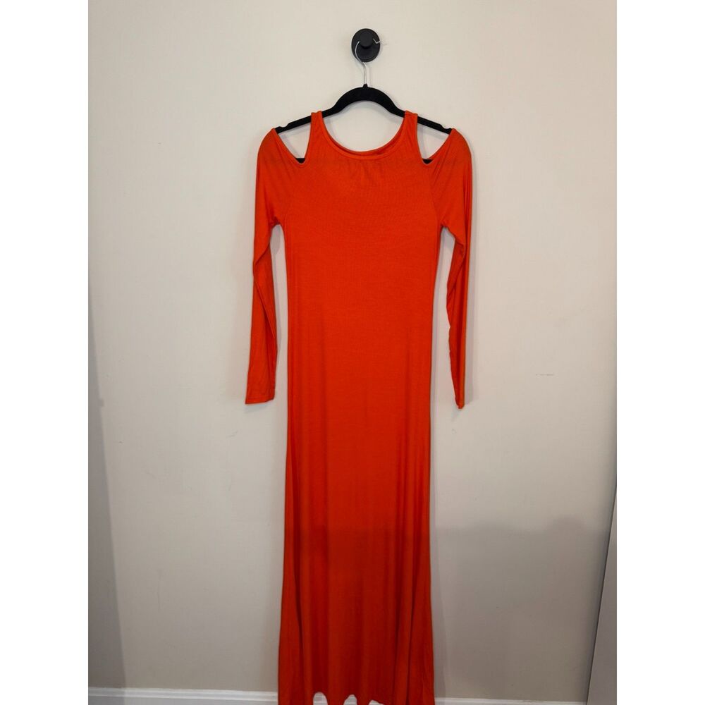 Silence + Noise Long Sleeve Red Dress – Cold Shoulder, Size XS, NWOT